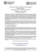 JECFA93 summary and conclusions publication cover