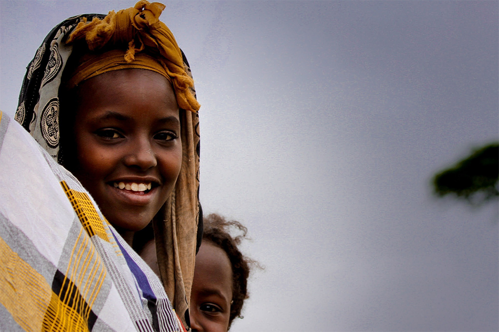 Smiling girls from Yabello, Borena, Oromia, Ethiopia Smiling girls from Yabello, Borena, Oromia, Ethiopia ILRI/Camille Hanotte