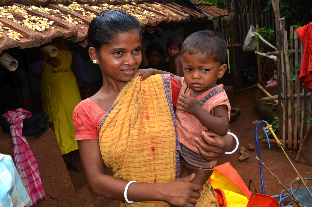 Cured VL patients-mother and son India