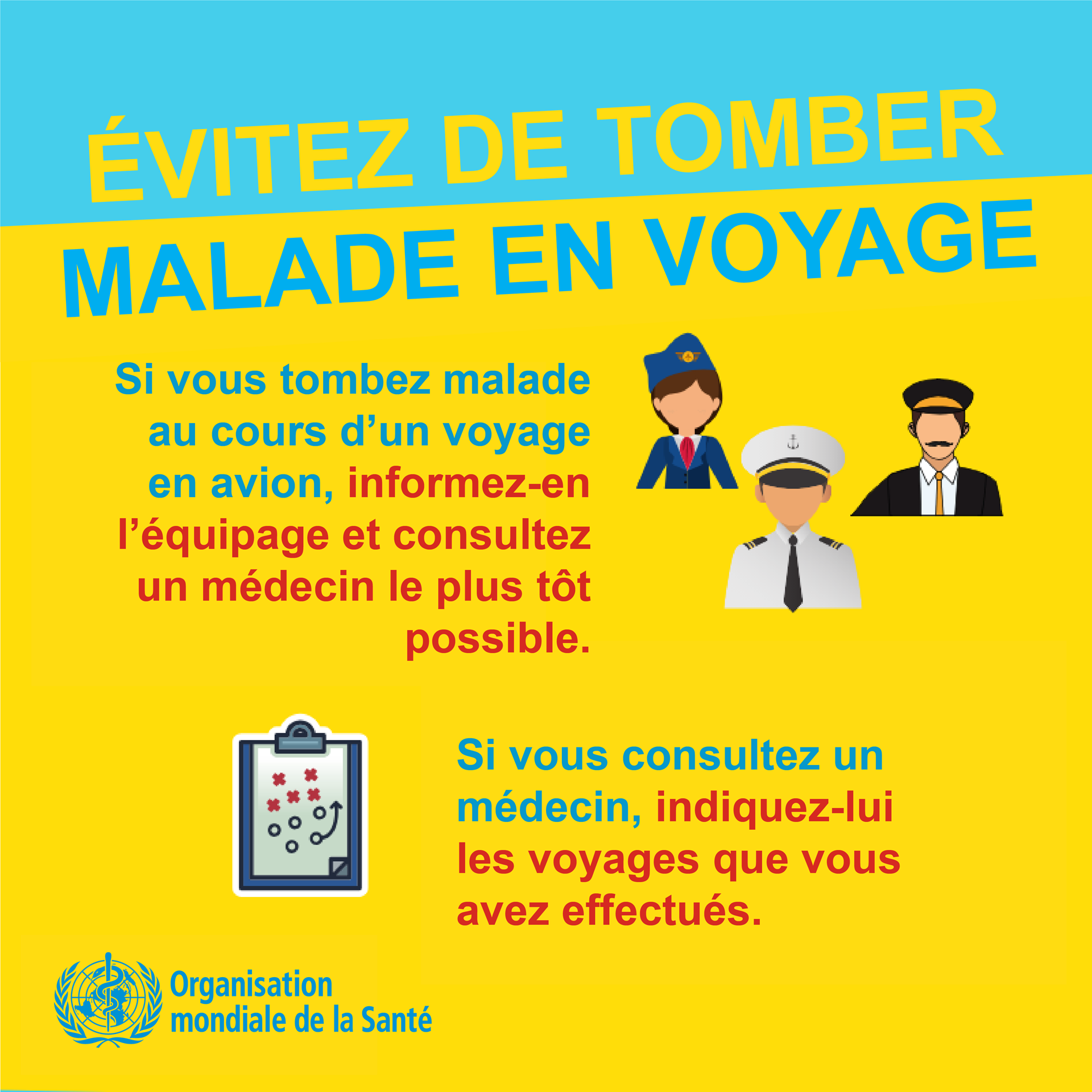 Evitez de tomber malade en voyage 4