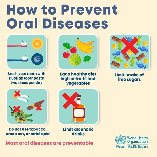 How to prevent oral diseases